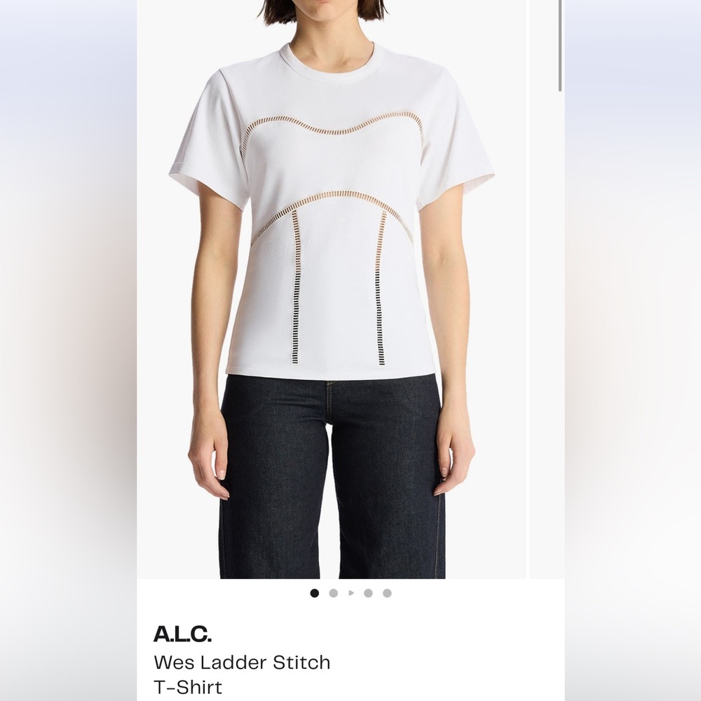 ALC west ladder stitch shirt